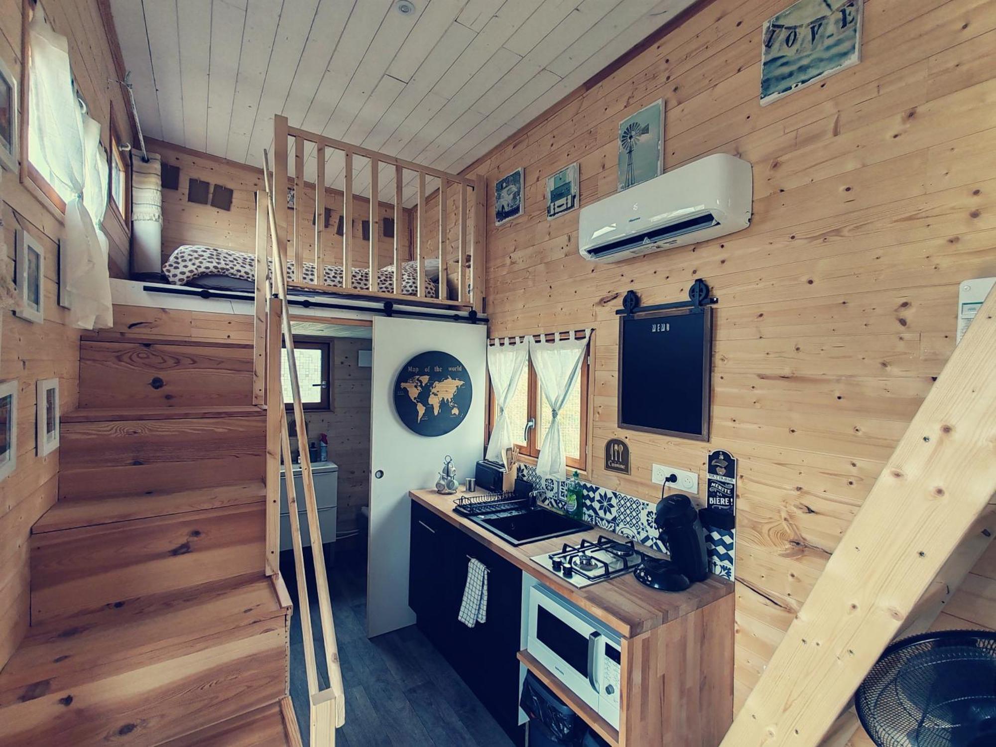 Tiny House Des Bougnats Villa Teilhede Exteriör bild