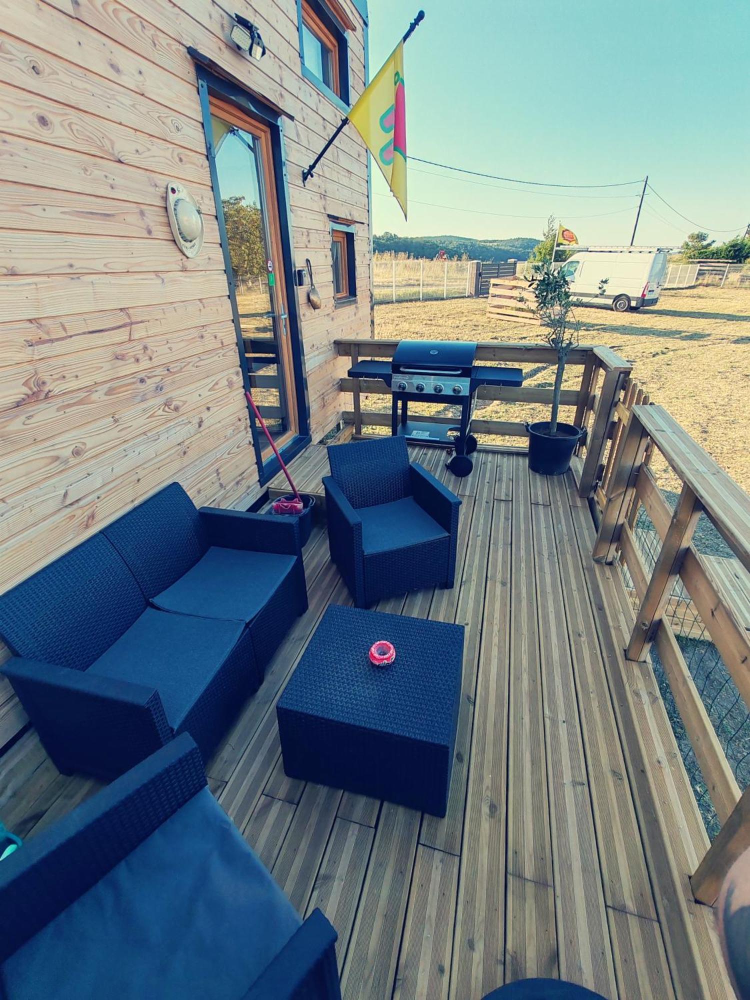 Tiny House Des Bougnats Villa Teilhede Exteriör bild